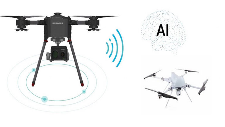 Artificial intelligence (AI) Based Drone |AI Drone